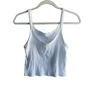 Brandy Melville White Crop Tank